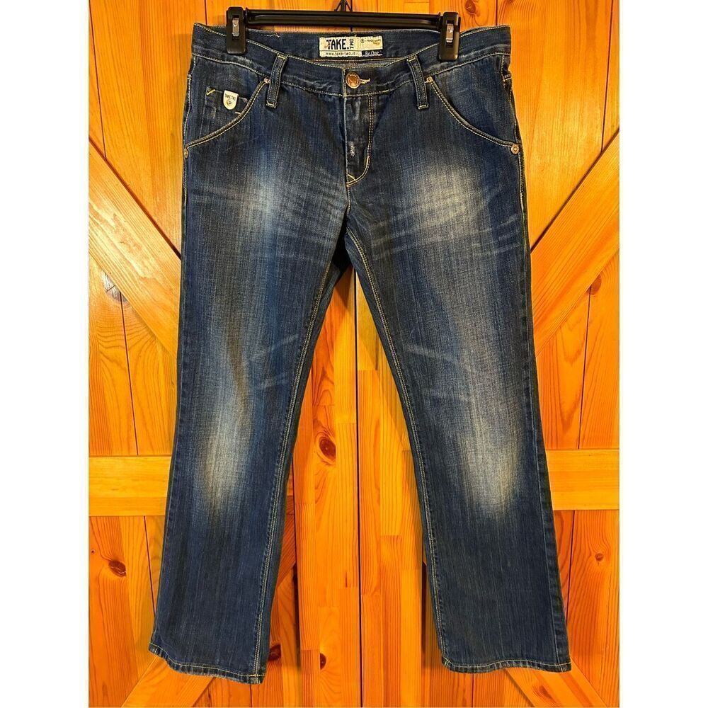 Take Two Be One Jeans 31x32 Distressed (4863)